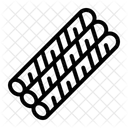 Stahl Metall Eisenstange Symbol