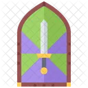 Stained Glass Window Icon
