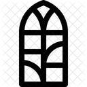 Stained Glass Window Glass Icon