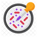 Staining Bacteria Science Icon