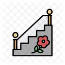 Stair Rooftop Access Icon