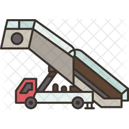 Stair Truck  Icon