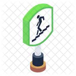 Stair Warning  Icon