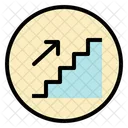Stairs Sign Steps Icon