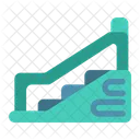 Stairs Up Step Icon