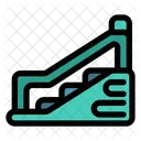 Stairs Up Step Icon