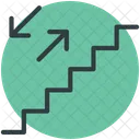 Stairs Arrows Staircase Icon