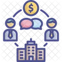 Business Businessman Counterparty Icon