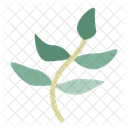 Stalk Floral Pattern Corn Icon