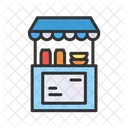 Stall Market Food Stall Icon