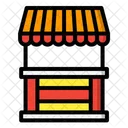 Stall Market Food Stall Icon