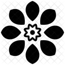Stammesblume Stammessymbol Altes Tattoo Symbol