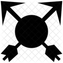 Stammes Pfeil Pfeilspitze Verteidigungssymbol Symbol