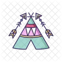 Stammes-Tipi  Symbol