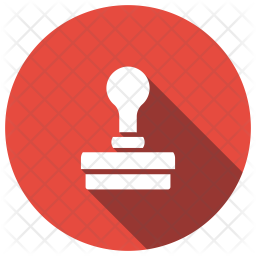 Stamp Icon Of Glyph Style Available In Svg Png Eps Ai Icon Fonts