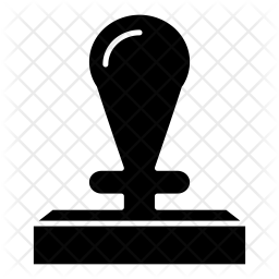 Stamp Icon Of Glyph Style Available In Svg Png Eps Ai Icon Fonts