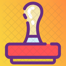 Stamp Icon Of Colored Outline Style Available In Svg Png Eps Ai Icon Fonts
