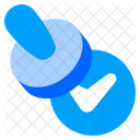 Stamp Validation Approval Icon