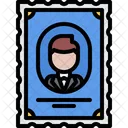 Stamp Man Collection Icon