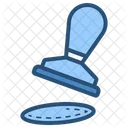 Blue Stamp Approved Icon