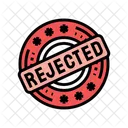 Stamp Rejected Reject Icon