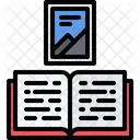 Stamp Book Stamp Open Book Stamp Icon
