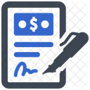 Deal Money Stamp Icon