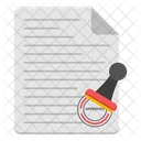 Affidavit Document Stamp Document Stamp Paper Icon