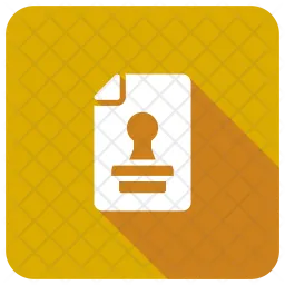 Stamp File  Icon