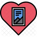 Stamp Heart Stamp Heart Icon