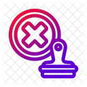 Stamp No Reject Icon