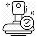 Stamp Seal Imprint Icon