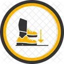 Stamp Shoe Tap Stomping Icon