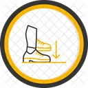 Stamp Shoe Tap Stomping Icon