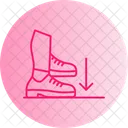 Stamp Shoe Tap Stomping Icon