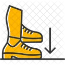 Stamp Shoe Tap Stomping Icon