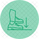 Stamp Shoe Tap Stomping Icon