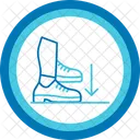 Stamp Shoe Tap Stomping Icon