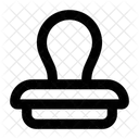 Stamp Certify Rubber Icon