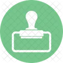 Approved Round Stamp Stamp アイコン