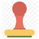 Stamp Seal Rubber Icon