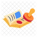 Stamp Book Document アイコン