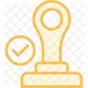 Stamp Inspection Verification Icon