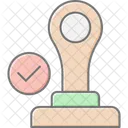 Stamp Inspection Verification Icon