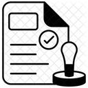 切手用紙  アイコン