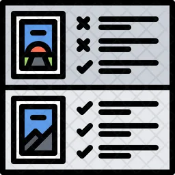 Stamp Quality Control  Icon