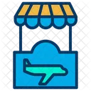 Airport Stall Airport Store Airport Shop Icon