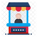 Stand Carnival Cart Icon