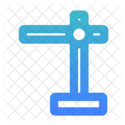 Stand Icon - Download in Gradient Style