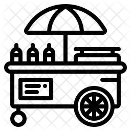 Stand de nourriture  Icône